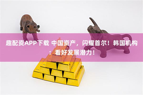 趣配资APP下载 中国资产，闪耀首尔！韩国机构：看好发展潜力！